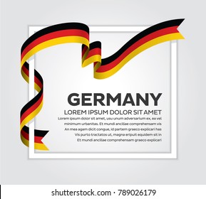 Germany flag background