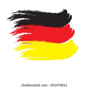 Germany Flag Background Abstract Elegant Background Stock Vector ...