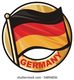 germany flag badge