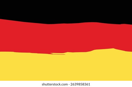 germany flag black red yellow color background design. eps