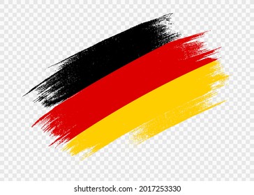 Bandera Alemania con pinturas