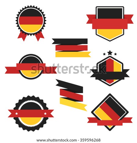 Image, Stock Photo GERMAN BRAND German Flag