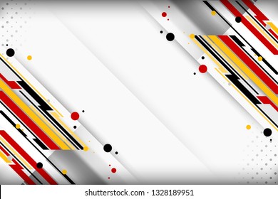 Germany flag concept background for Independence Day and other events, Vector illustration