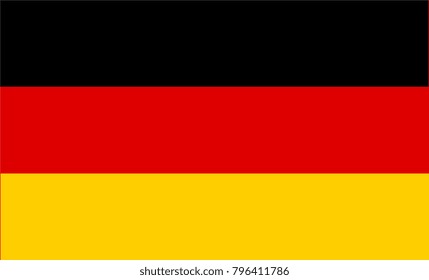 Germany Flag country. Illustrator vector