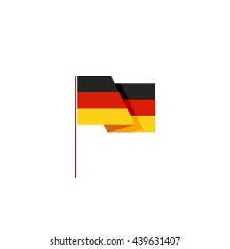 Germany flag. Deutschland
