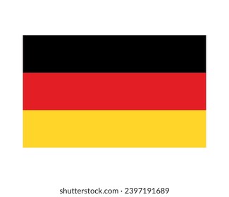 germany flag emblem illustration design