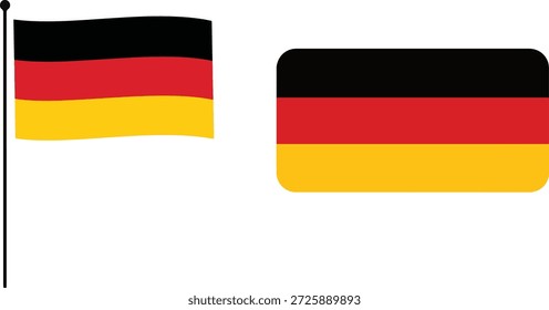 bandeira alemã, bandeira alemã, bandeira alemã, orgulho alemão,