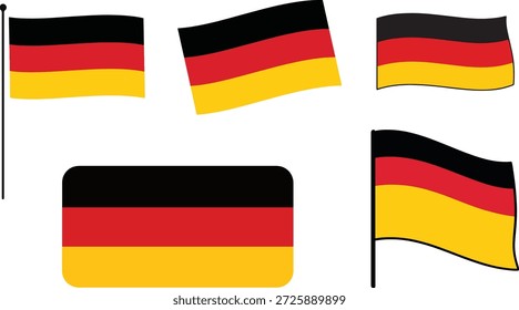 bandeira alemã, bandeira alemã, bandeira alemã, orgulho alemão,