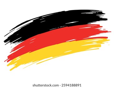 Germany flag. Germany flag in grunge style	
