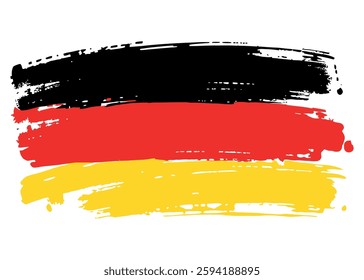 Germany flag. Germany flag in grunge style	
