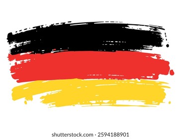 Germany flag. Germany flag in grunge style	
