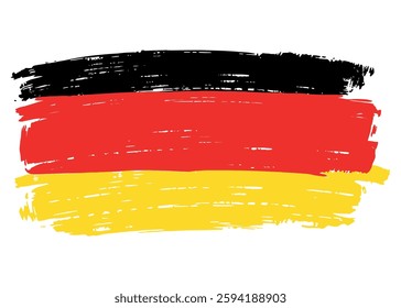 Germany flag. Germany flag in grunge style	
