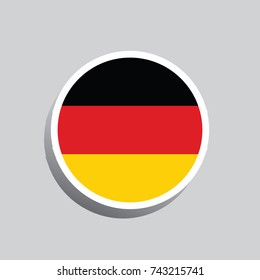 Germany flag icon design