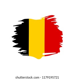 Germany flag icon in flat style. For web, print and creative design.