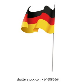 germany flag icon. oktoberfest flag germany symbol country banner.