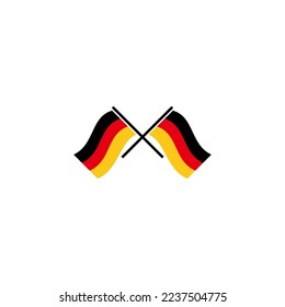 Germany flag icon set vector sign symbol