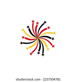Germany flag icon set vector sign symbol