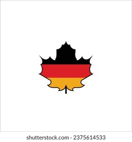 Ilustración vectorial de la bandera de Alemania