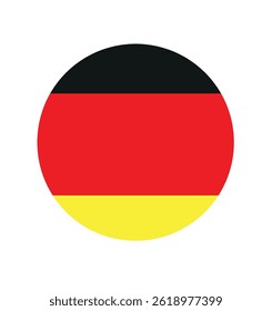   Germany flag icon 
vector image