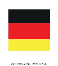   Germany flag icon vector image