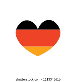 Germany flag icon vector sign