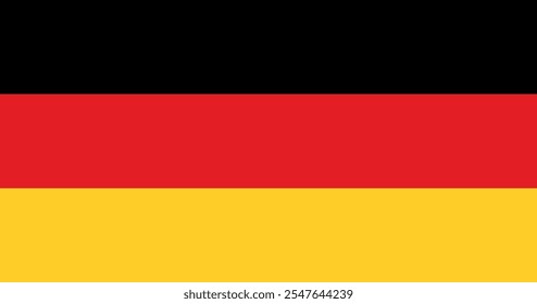 Germany Flag Illustration Premium Quality High Resolution 300DPI