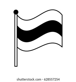 germany flag isolated icon