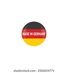 Germany flag logo design icon web