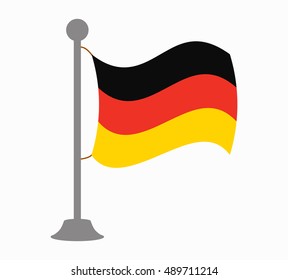 germany flag mast