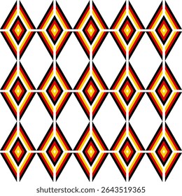 germany flag rhombus pattern. vector illustration