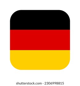 La bandera de Alemania ilustra el día de la independencia o las elecciones