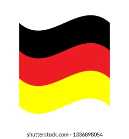 Germany flag. Simple vector Germany   flag