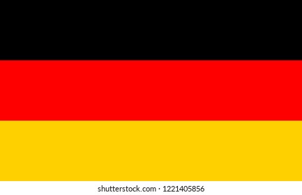 Vector de bandera de Alemania