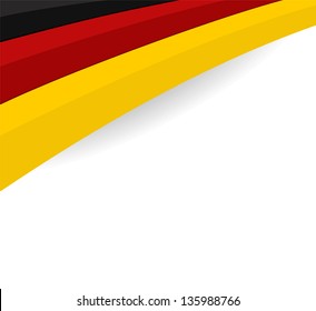 Germany flag. Vector