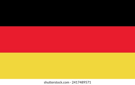 Germany Flag Vector Design Stock Illustration