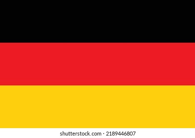 Germany Flag Vector EPS 10. German Flag. Germany Flag Icon