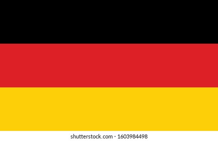 Germany Flag In Vector Eps Library