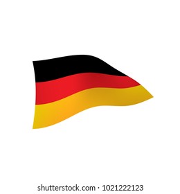 Germany flag, vector illustration