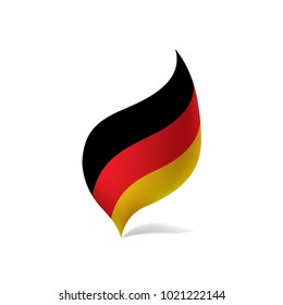 Germany flag, vector illustration