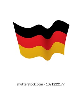 Germany flag, vector illustration