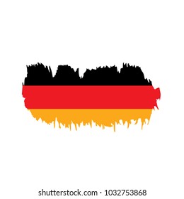 Germany flag, vector illustration