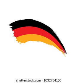 Germany flag, vector illustration