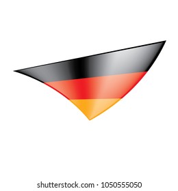 Germany flag, vector illustration