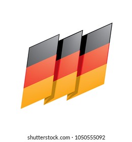 Germany flag, vector illustration