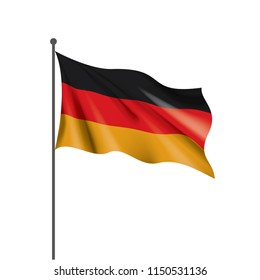 Germany flag, vector illustration