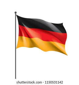 Germany flag, vector illustration