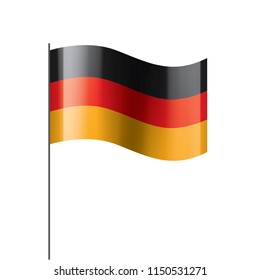 Germany flag, vector illustration