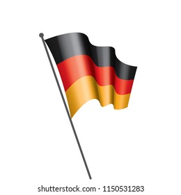 Germany flag, vector illustration