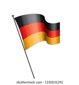 Germany flag, vector illustration