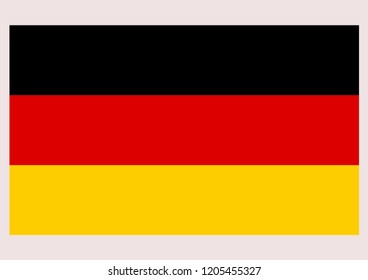 Germany flag vector illustration